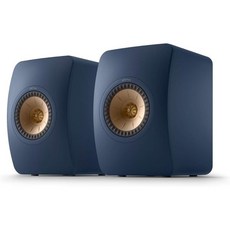 미니 스피커 블루투스 우퍼 야외 게이밍 KEF LS50 Meta(페어 카본 블랙) 및 KC62 서브우퍼(블랙), 파란색_메타