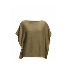 211860 0130 랄프로렌 골드 메탈릭 Holiday 스웨터 Poncho 블라우스 Top S L 엑스라지 X엑스라지 P