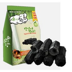 후기모아 소량판매 100% 대나무 비장탄 바베큐 참숯 1.2kg, 2.4kg