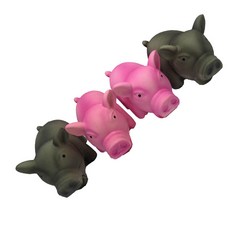 라텍스 돼지 장난감, 1개