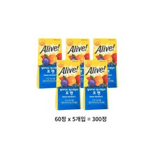 얼라이브 원스 데일리 포맨 멀티 비타민, 300정, 1개