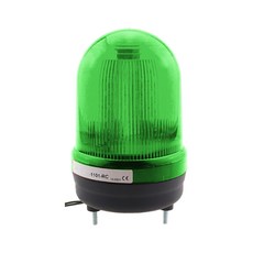 LTE 1101J 로타리 폭발 플래시 경고 빛 220V 가청 비주얼 알람 24v LED 깜박이 스크류 스타일, 24V voice, green, 1개