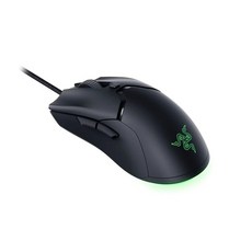 유선마우스 게이밍 마우스 무소음 정품 레이저 바이퍼 미니 게이밍 마우스 61 그램 초경량 디자인 크로마 R, 01 Classic Black