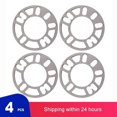 자동차 휠 18 19 20 인치 4 개대 35810mm 스페이서 심 플레이트 합금 알루미늄 4 5 스터드 4x100 4x114.3 5x100 5x108 5x114.3 림, 10mm, 4개
