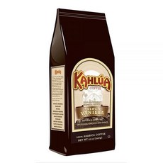 White Coffee Kahlua Gourmet 그라운드 커피 프렌치 바닐라 355ml12온스 160372, 355ml, 1개