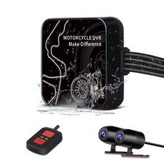 [VSYS공식] 2채널 전신 방수 오토바이 블랙박스 풀HD 야간 비전 카메라 WiFi 자전거 스쿠터 블랙 박스, D6WL + 32GB 메모리카드