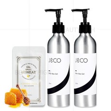 (2개+수면팩크림8g 5개증정) 제이엔코 에프터왁스 젤 250ml - 왁싱후처리제, 2개