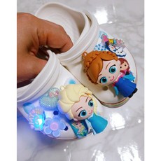 노아인터 엘사 안나 겨울왕국 led 2p 빅피규어