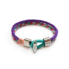 클립스어반 클립스어반 루이사 라벤더 여자 실팔찌 (8148917)