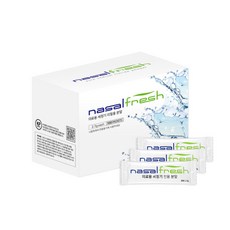 나잘후레쉬 300ml 전용(2.7g) 코세척 식염수 분말 100포