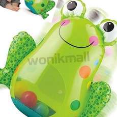 원익몰2 개구리오뚝이 돌아기장난감, 1개