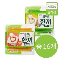 풀무원 [풀무원] 한끼연두부 오리엔탈(118gx2)/참깨흑임자(120gx2) 총 16개 골라담기 01.연두부 오리엔탈x16개