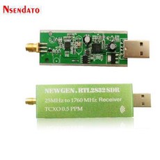 USB 2.0 RTL-SDR 0.5 PPM TCXO RTL2832U R820T2 25MHZ ~ 1760MHZ TV 튜너 수, 상세내용참조