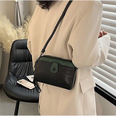 로즈랩 여성 오플무늬 가죽 핸드폰가방 미니백 크로스백
