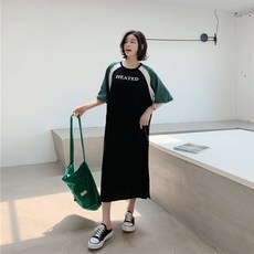 수유복 추천 날씬해보이는 편안한 필수 bei유행패션 뉴타입 외출 수유 원피스 분만후 잠옷 산후조리복 여름