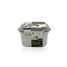 락앤락 숨쉬는 스텐 김치통, 3L, 1개