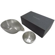 [일본정품수입]【가을의 특별 캠페인 10배】 능작 술기 세트 구이주석 주석 한쪽 입 대본 100% 금박 일본술, 1개, 한개옵션1