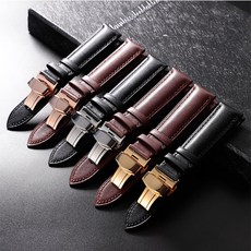 퓨처타임 민자 디버클 송아지가죽 시계줄(18mm 20mm 22mm 24mm)