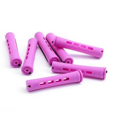 헤어 파마 막대기 콜드 웨이브로드 플라스틱 컬러 롤러 홈 스타일링 도구 10, 10pcs
