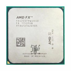AMD FX 시리즈 FX-4200 3.3 GHz 쿼드 코어 CPU 프로세서 소켓 +, 한개옵션0
