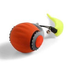 고양이 스마트 인터랙티브 자동 롤링 볼 새끼 티저 훈련 자가 이, 1개, 1.Orange