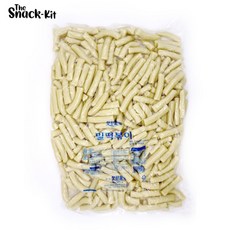  맛찬들 백미 밀떡볶이 정관절단 3kg 말랑이떡 밀떡 떡볶이떡 4개, 8개 