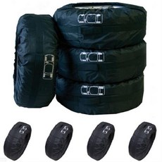 16-22 ''4x SUV 트럭 4x4 스페어 타이어 보관 보호 커버 캐리 백 16 "-22" 타이어 커버, 1개