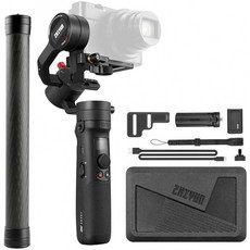 Zhiyun Crane-M2 핸드 헬드 짐벌 안정기 Sony GoPro Hero 7/6/5와 호환 iPhone 스마트 폰과 호환, 단일옵션