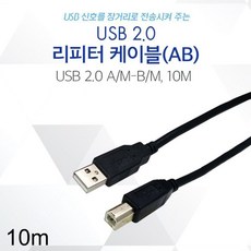 Lineup 10m USB2.0 BM AM 리피터 USB 2 RH/F + C_:6B025D, 꿀마쿠팡, +>>>본상품선택<<<+