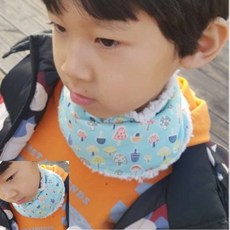 일하 바나나스카프빕 스노우빕 목도리 애기턱받이 유아턱받이 이유식턱받이 아기이유식턱받이