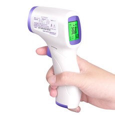 가정용 의료 이마 적외선 체온 측정기 비접촉 체온계, 고정밀 정확한 온도 측정 개