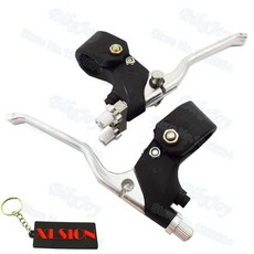 브레이크 미니 카트 47CC 바이크 오른쪽 ATV 더트 레버 수냉식 쿼드 크롬 듀얼 왼쪽 49CC 포켓 스트로크 모터