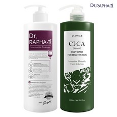 닥터라파알 [닥터라파알] 단백질 트리트먼트 1L + 시카 케어 바디 워시 손상모 개선 깔끔한 세정력, 상세페이지참조, 1개
