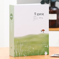 3인치 4인치 숏 사진첩 삽화식 LOMO 기념 책자 수납 본 200 장 대용량, 4인치 200 장 （1을 사다 giv, 옛날