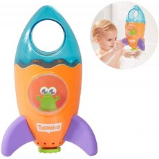 영국직수입 TOMY Toomies 분수 로켓 아기 목욕 장난감 | 욕조 또는 수영장에서 물놀이를위한 샤워 베이비 토이 | 유아 및 어린, 단일옵션