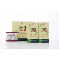 금산인삼 생인삼 갈아만든 고려 인삼 수삼 한뿌리 동결건조 분말 가루 블럭 쉐이크 인삼즙 차 주스 사포닌 선물세트 3개 150g 상품 이미지