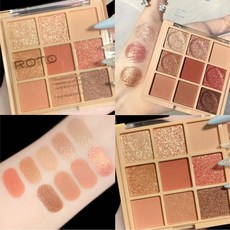 아이쉐도우 아이메이크업 아이 스틱 글리터 섀도우 팔레트 펄아이 애교살 눈화장 9색 슈퍼 누드매트 샤인 롱래스팅 워터프루프 샤이니 피그먼트 메이크업, 02, 1개