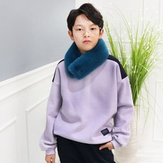 더벅키즈 라엘 헨리넥 맨투맨 (기모)