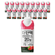 더단백 드링크 딸기, 250ml, 144개