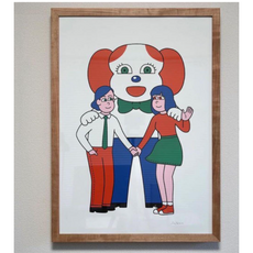 JUN OSON(준 오손) 실크스크린 Share Land