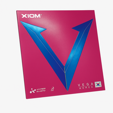 엑시옴 탁구러버 베가코리아(VEGA KOREA) 3컬러, 블랙, 1개