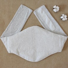 임산부 복대 복부 지지대 허리 받침 벨트 임산부의 배를 보호하는 성인용 순수 면화 탈착식 담낭 벨트, 2XL 사이즈 권장 허리 둘레 2.7-3.4 피트, 회색