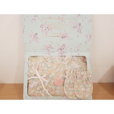 가든플라워배내가운손싸개