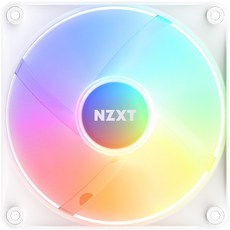 NZXT F120 RGB CORE White (3PACK/Controller) 시스템 케이스 쿨러