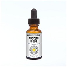 Planet Source Nascent Iodine Dietary Supplement - 1 Fl Oz Liquid Iodine Drops - Thyroid Support Inc