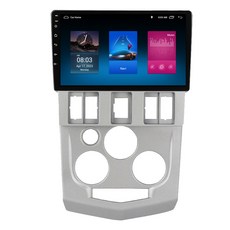 적용르노 로건 1 2004 - 2009 자동차 라디오 스테레오 GPS 내비게이션 멀티미디어 플레이어 CarPlay, 2G RAM + 32G ROM, 2GB