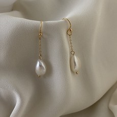 진주롱드롭귀걸이