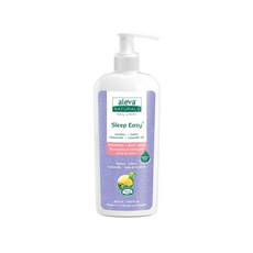 Aleva Naturals 유아 저자극성 수면 쉬운 베이비 헤어 및 바디 워시 라벤더향, 1개