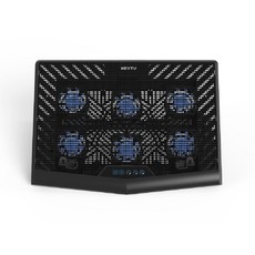 NEXT-1251NSM-PD /노트북 쿨링패드/6개 팬/6단계 각도