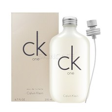 캘빈클라인 ck one EDT 200ml, 1개 - ckone200ml